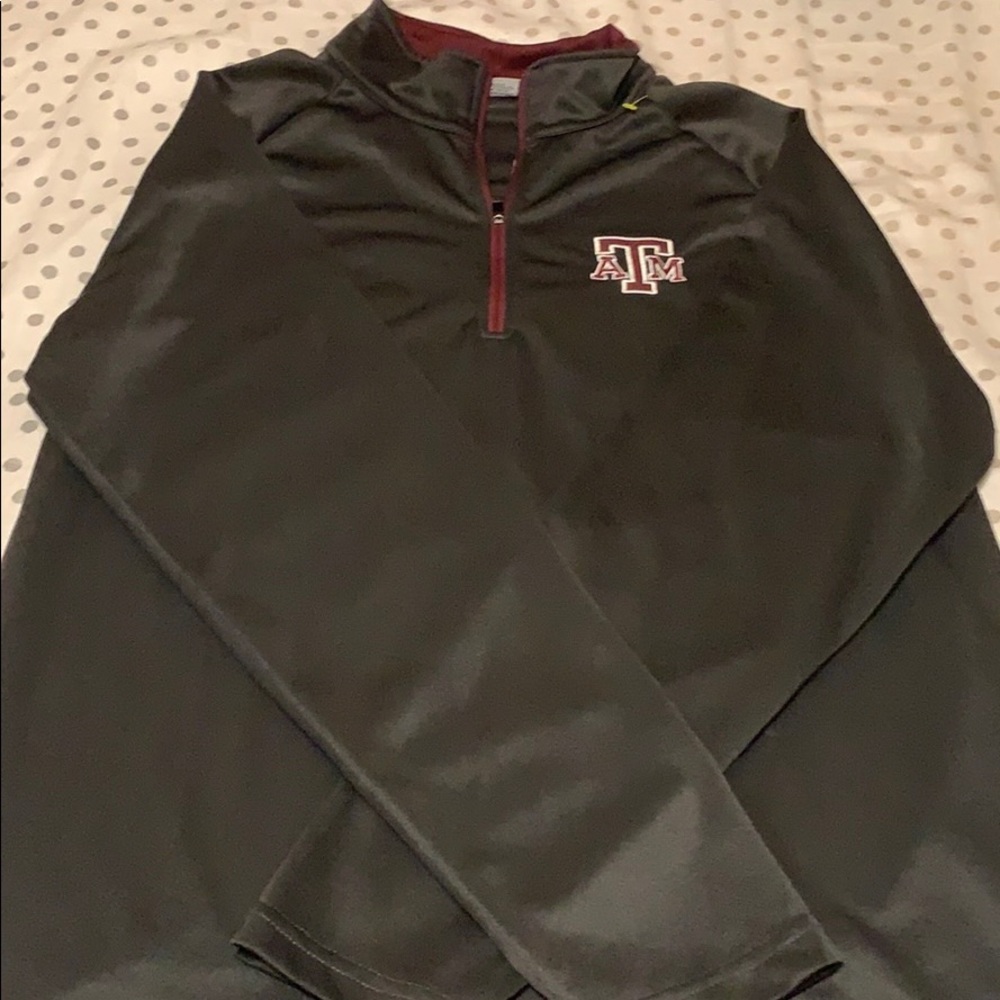 Texas A&M Half Zip Jacket